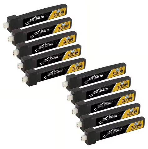 Акумулятор Tattu 1S 300mAh 3.8V 75C BT2.0 (1шт.) 04-0104 фото