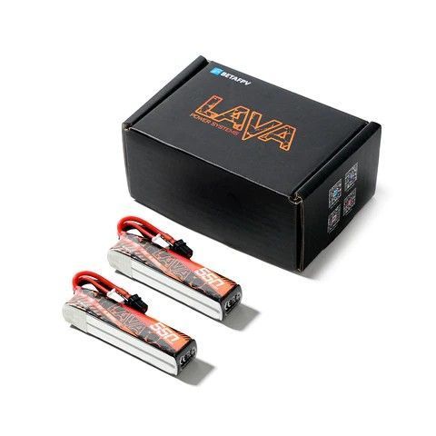 Акумулятор BETAFPV LAVA Series 2S 550mAh 7.6V 75C XT30 (2 шт.) 04-0202 фото